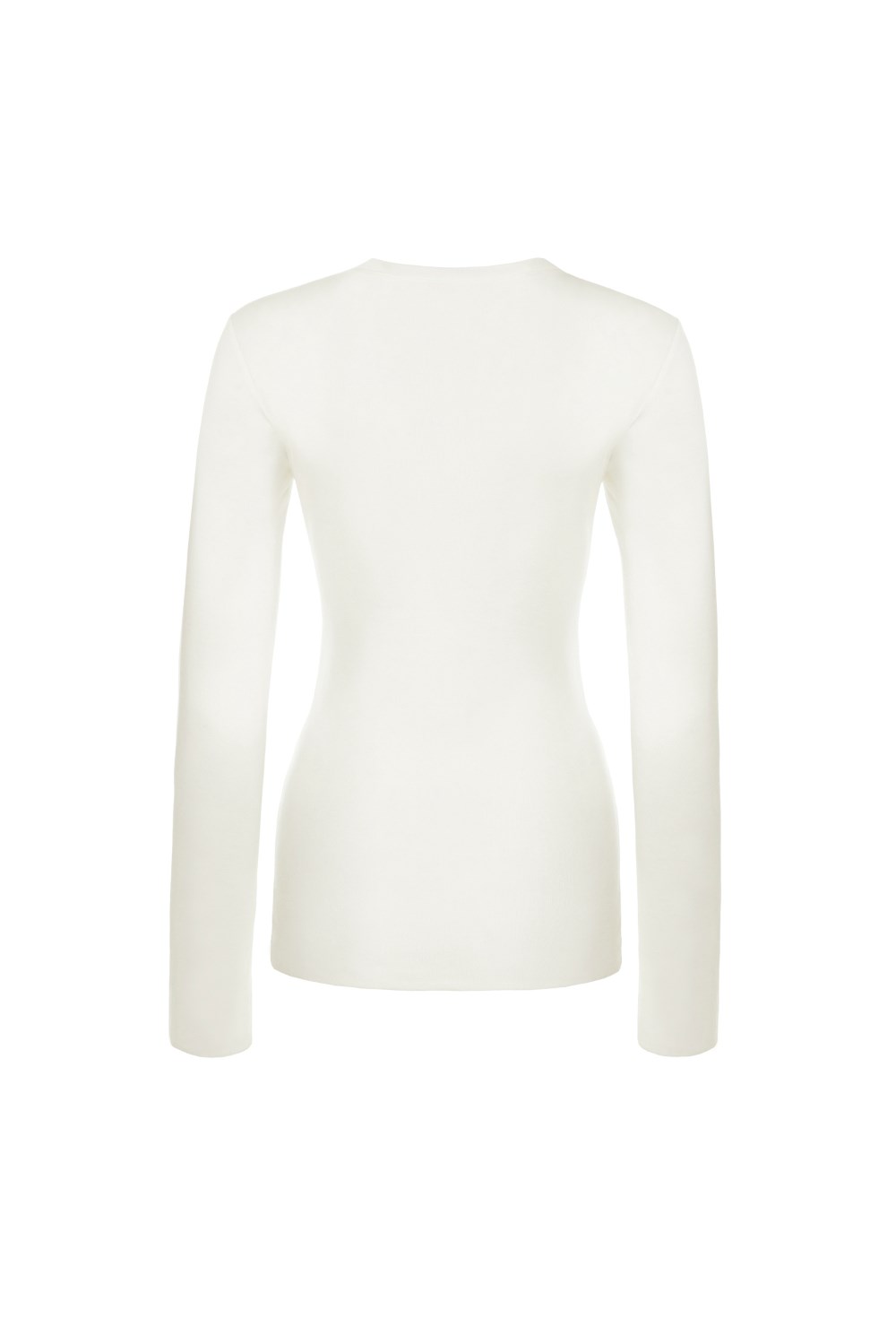 “Silhouette” Лонгслив с драпировкой на груди - фото 134518