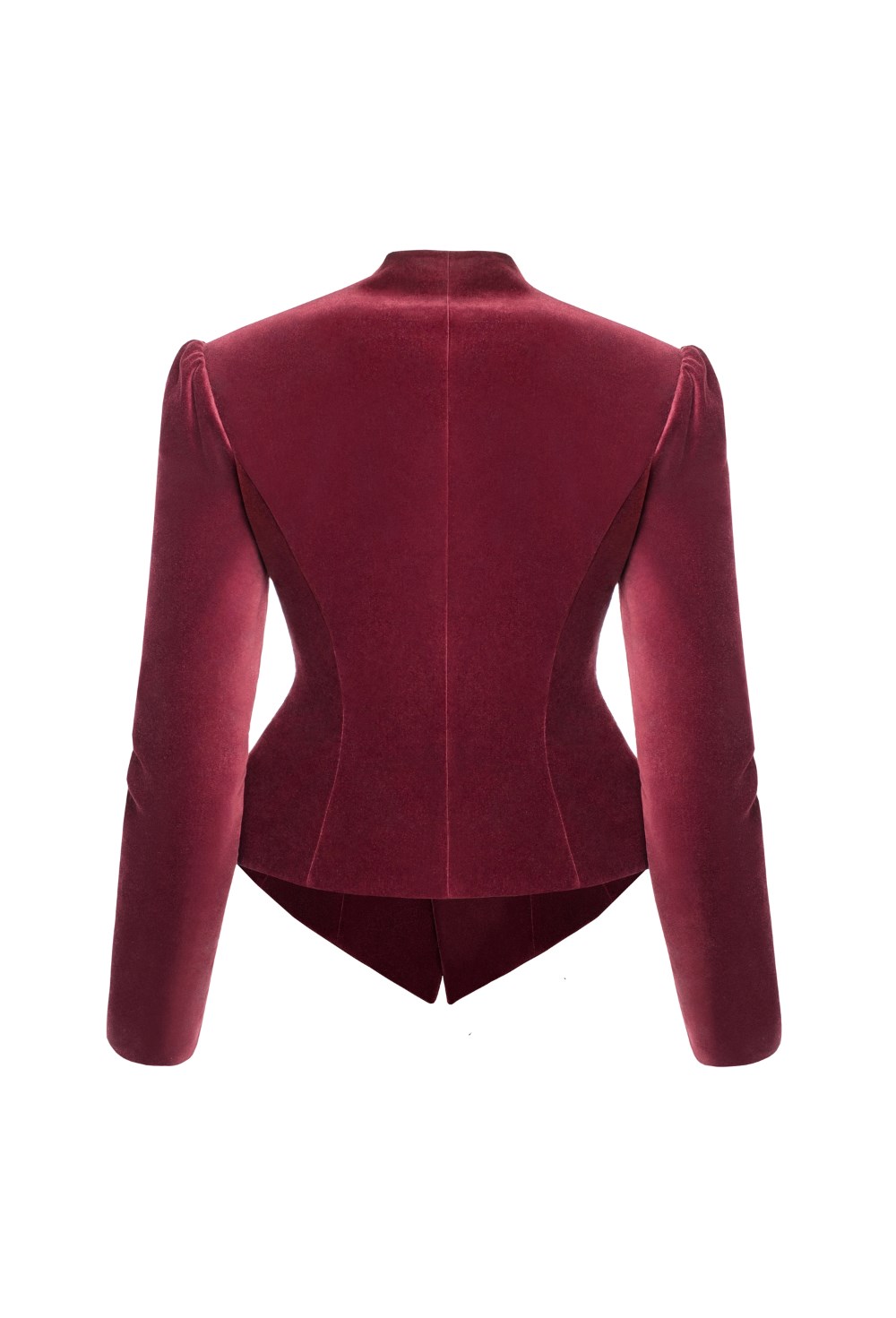 “Velvet moon” Жакет приталенный из шелковистого бархата - фото 134547