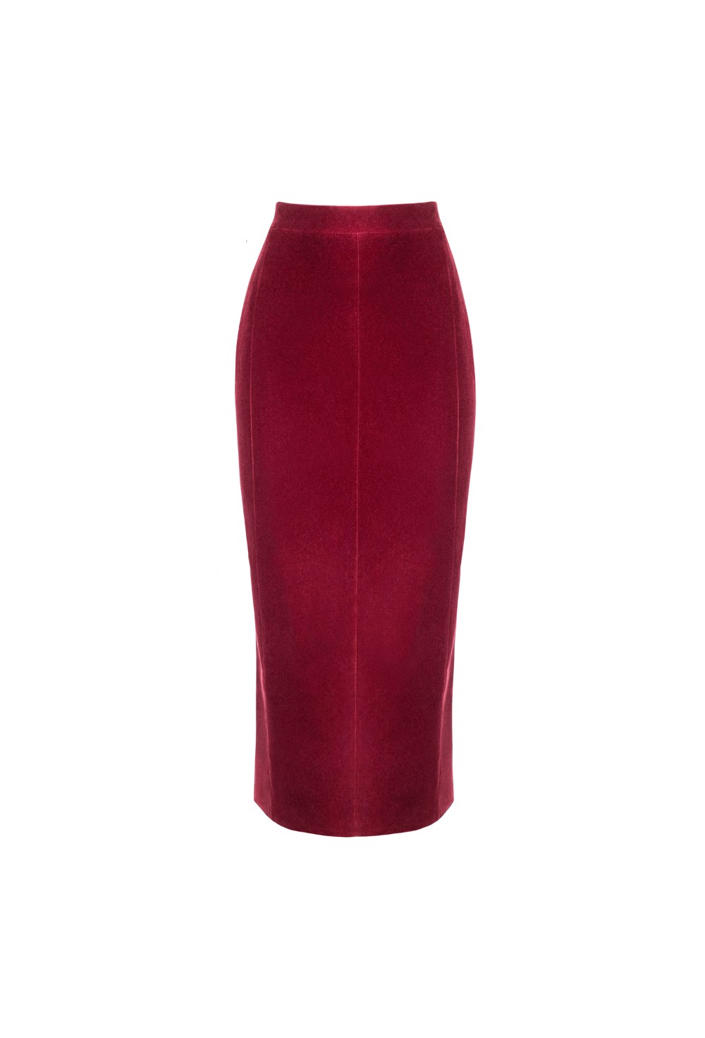 “Velvet moon” Юбка миди годе из шелковистого бархата - фото 134555
