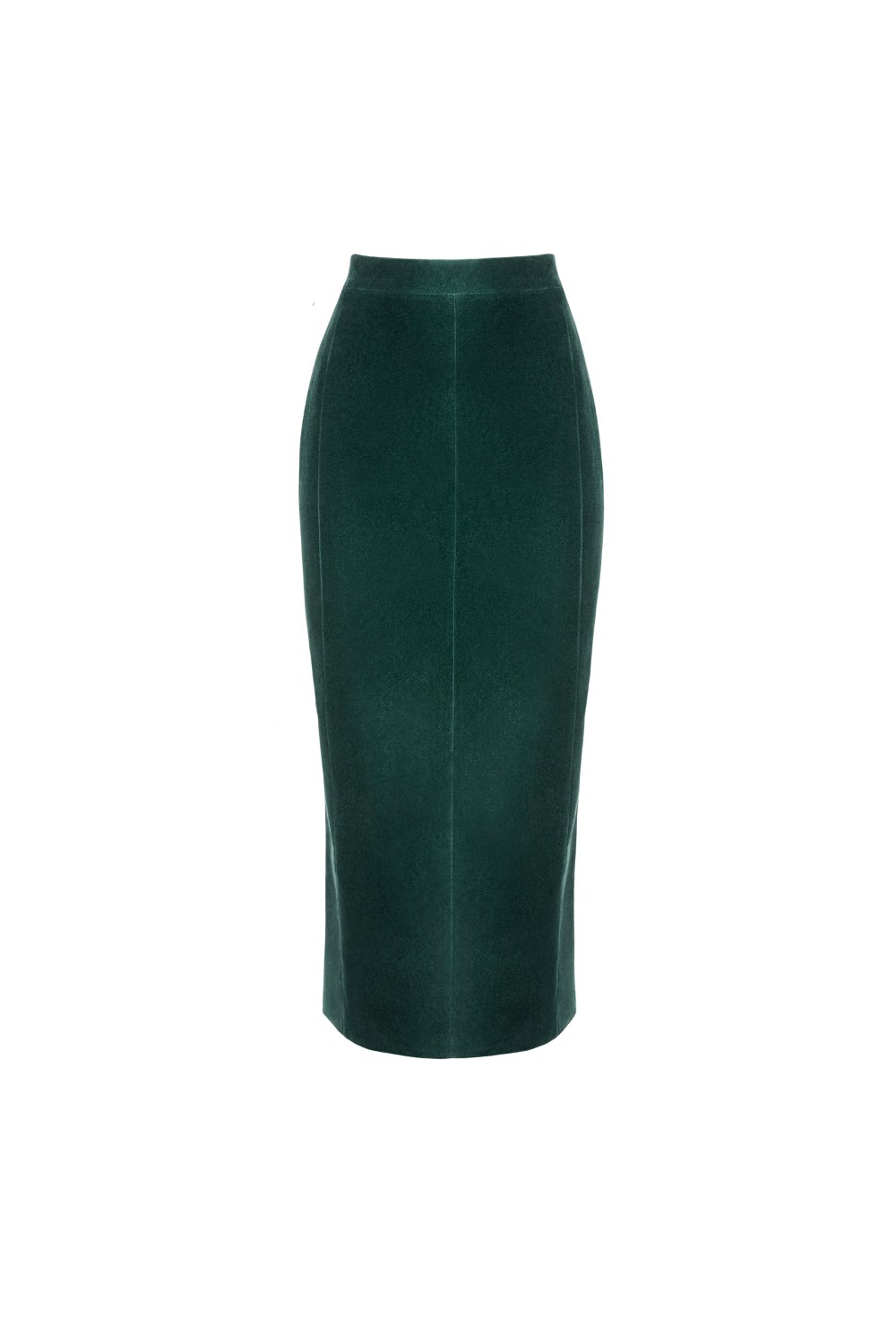 “Velvet moon” Юбка миди годе из шелковистого бархата - фото 134558