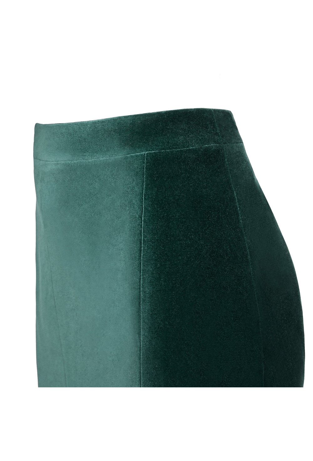 “Velvet moon” Юбка миди годе из шелковистого бархата - фото 134560