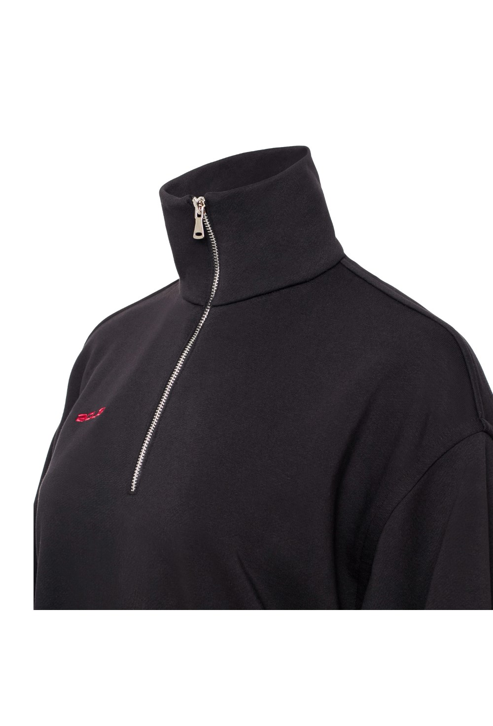 «Half Zip in love» Толстовка с вышивкой - фото 134578