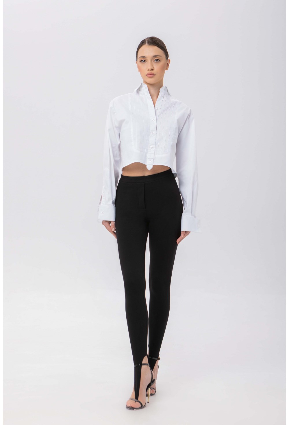 укороченная рубашка Cambridge - фото 134743