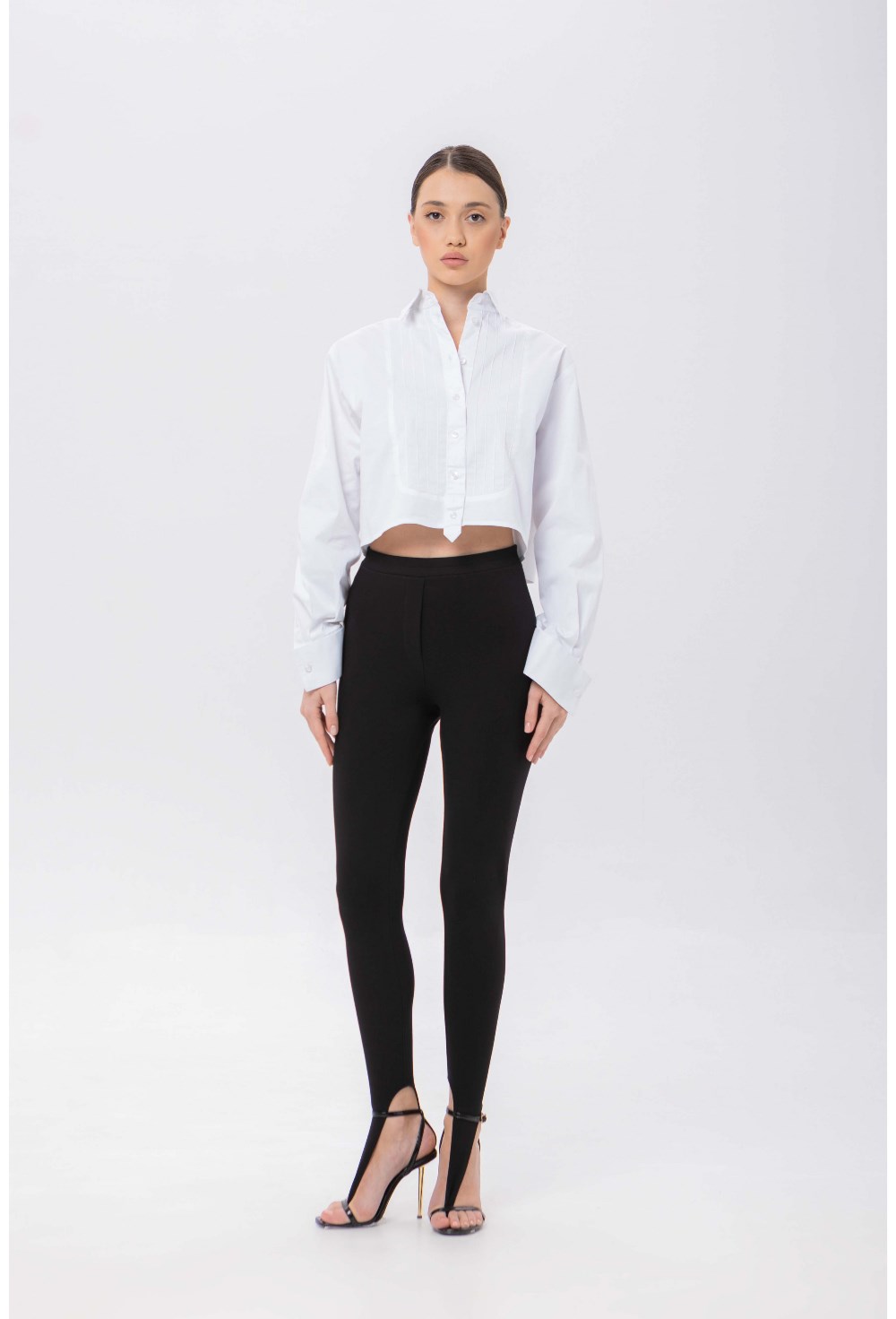 укороченная рубашка Cambridge - фото 134744