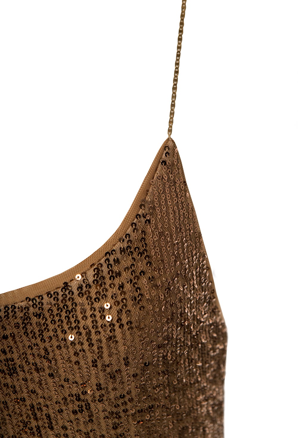 Платье-комбинация с пайетками PEARL - фото 134838