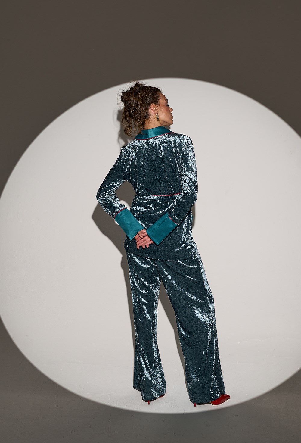 Костюм BRUNCH бархатный - фото 134972