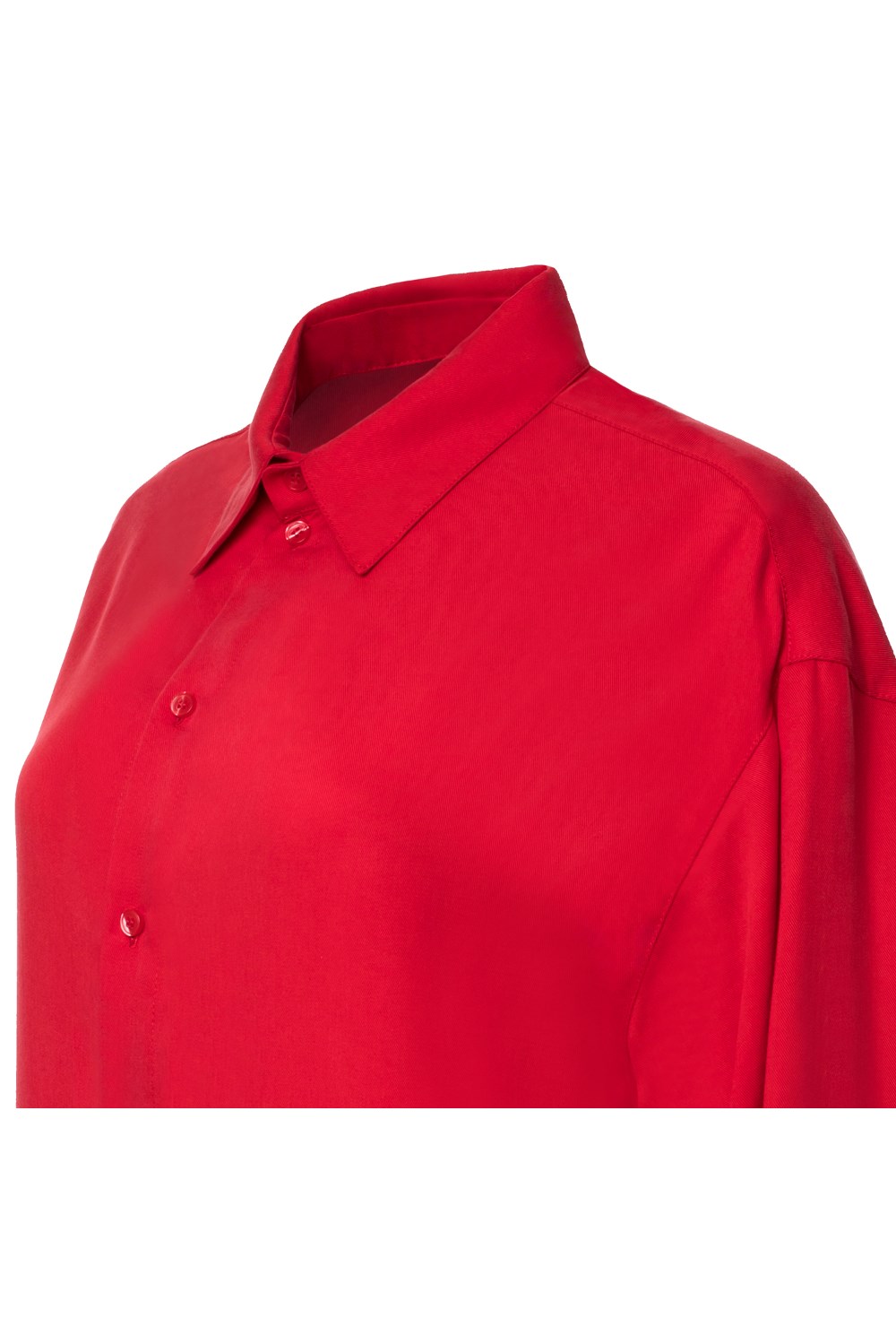 “Ruby's shirt” Классическая рубашка свободного кроя. - фото 135055