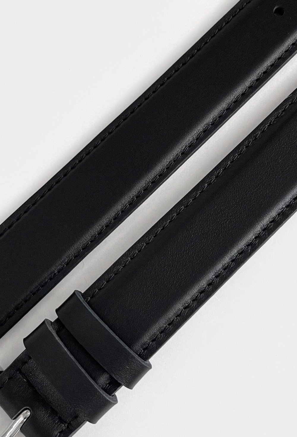 Ремень базовый с подиумом черный - фото 136200