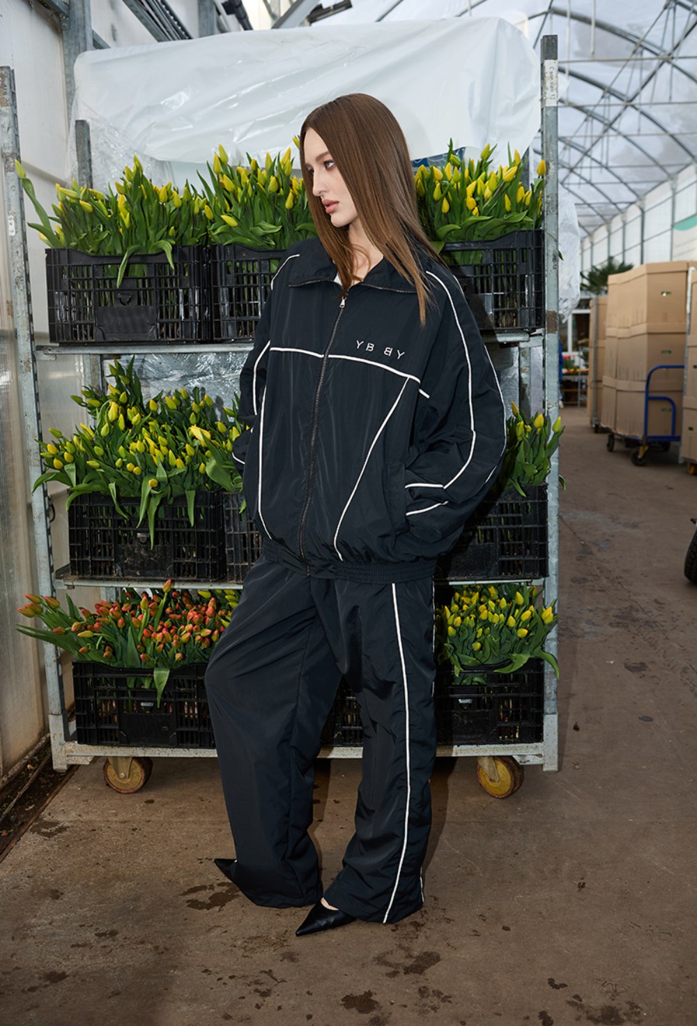 Олимпийка Бумер черного цвета - фото 136725