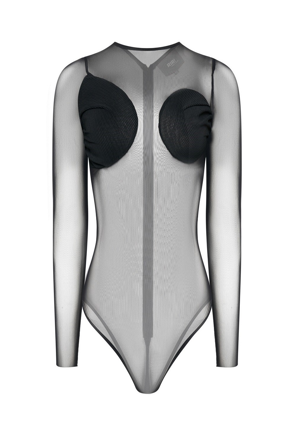 Боди с накладками на груди - фото 136921