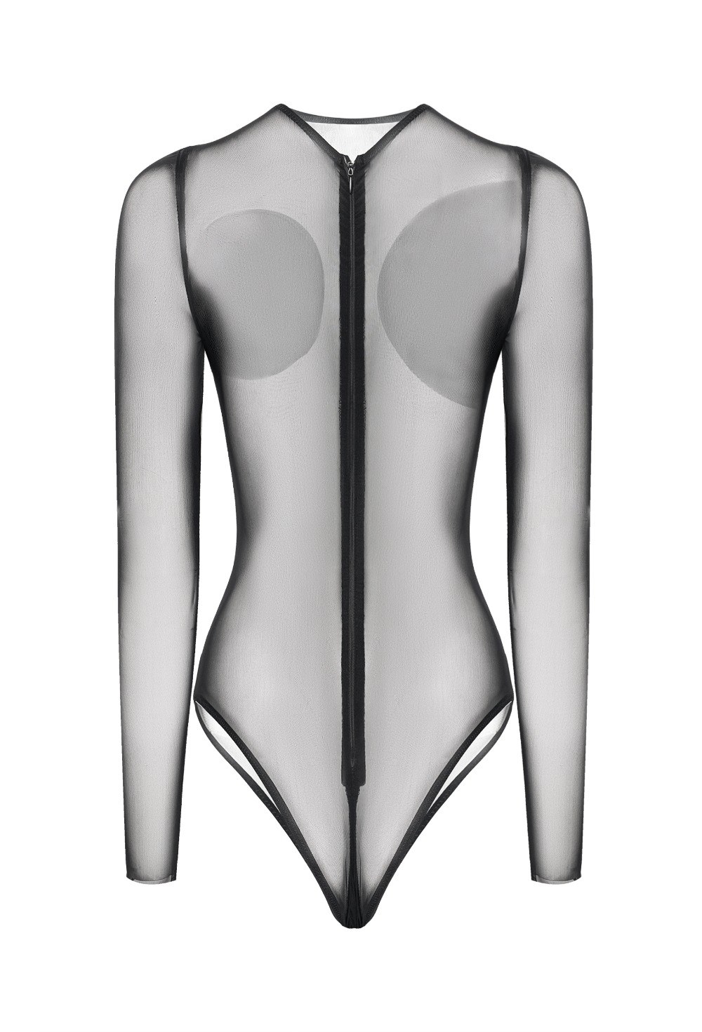 Боди с накладками на груди - фото 136922