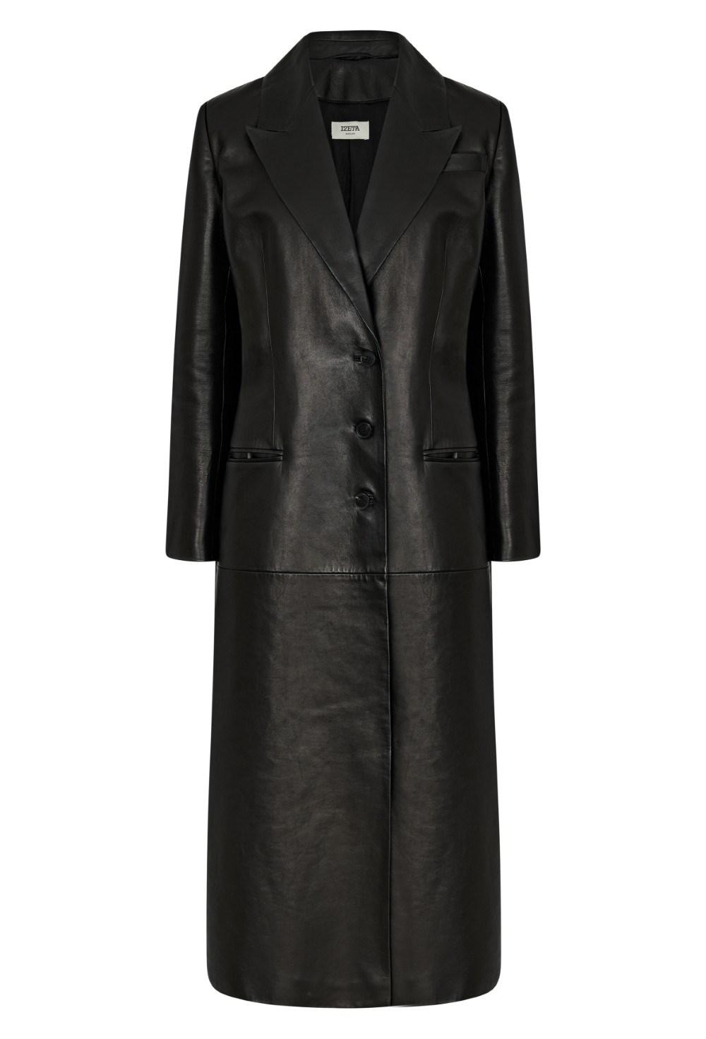 Пальто из кожи - фото 136955