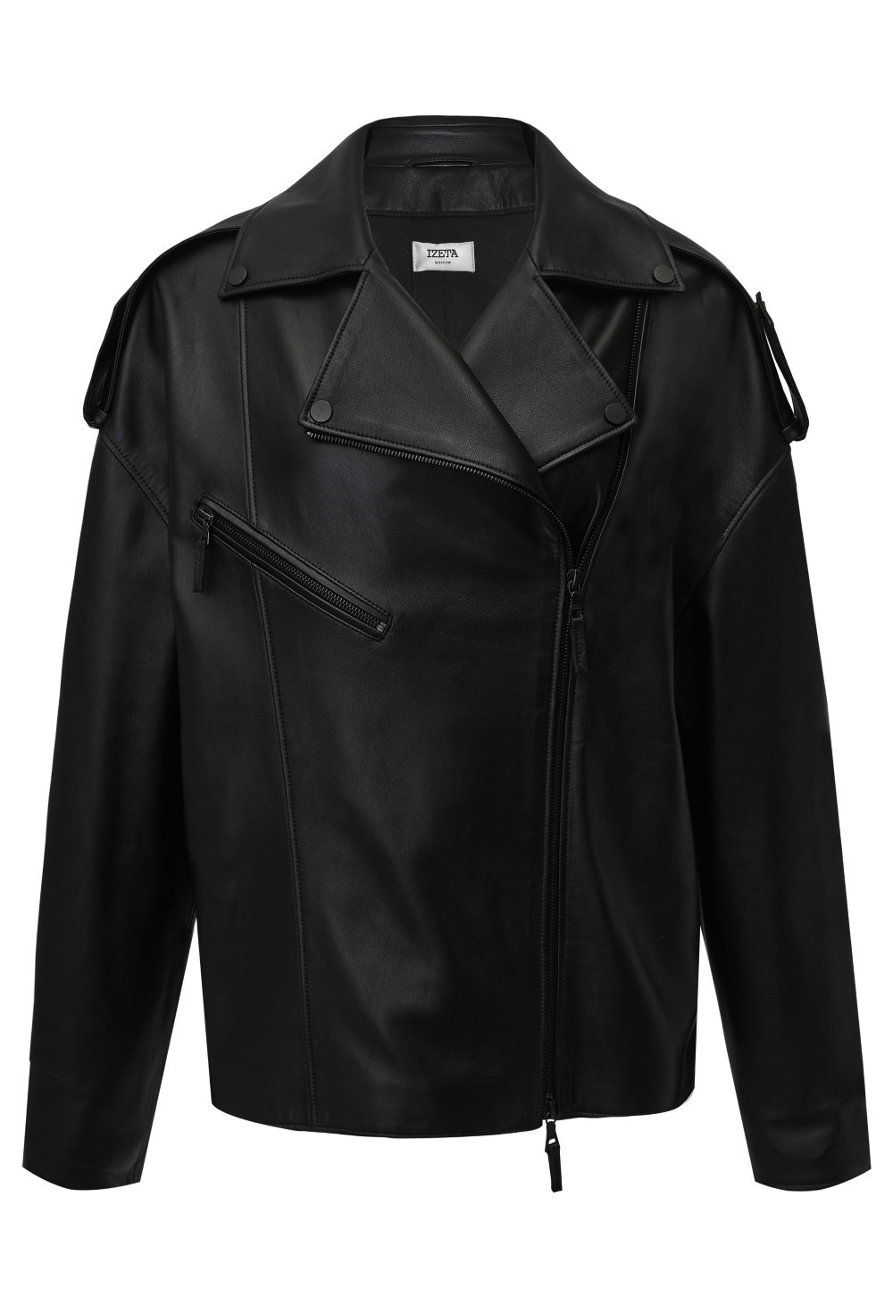 Куртка-косуха из кожи - фото 136966