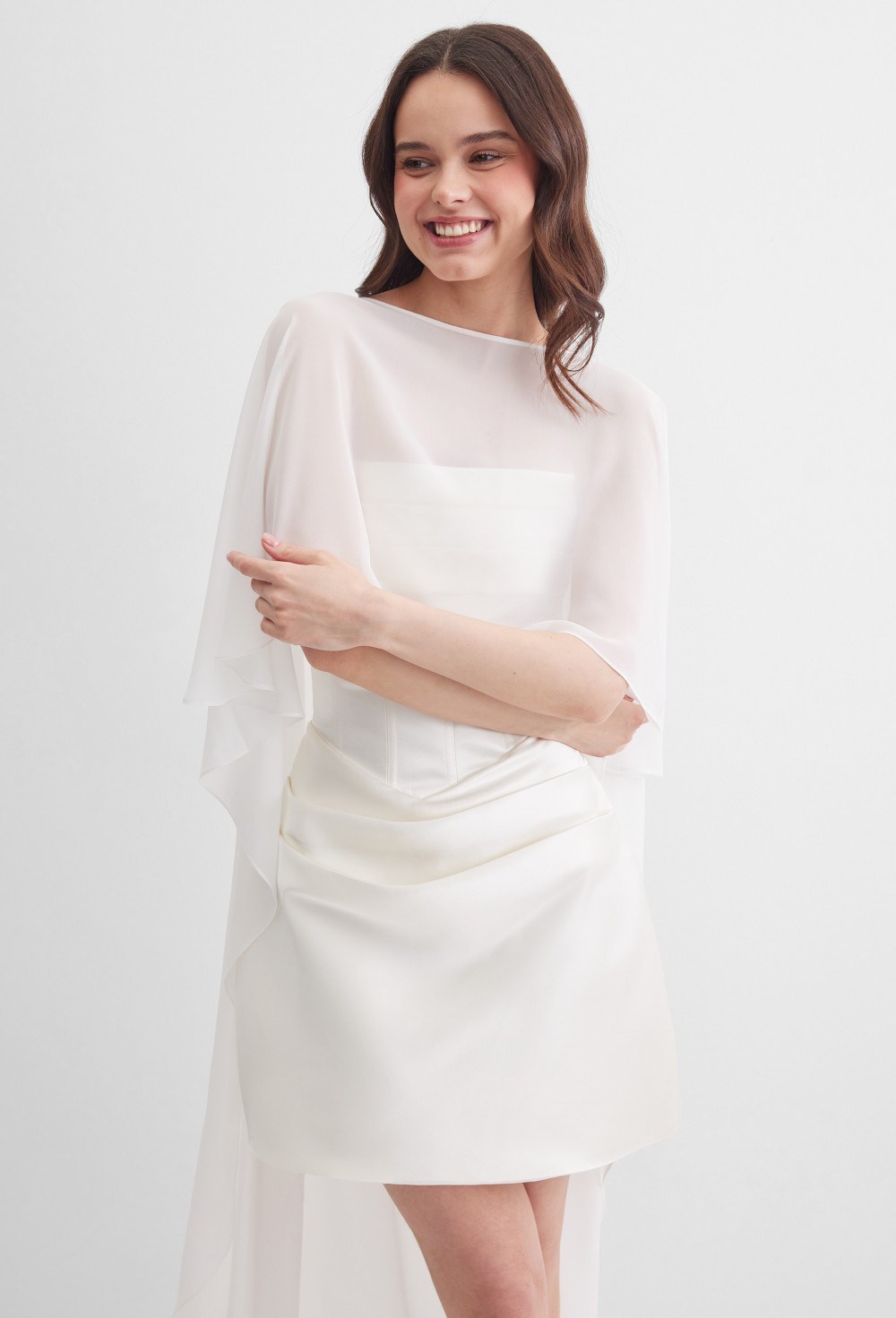 Корсетное платье мини - фото 136981