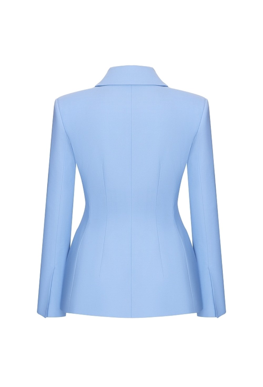 Жакет с завязками в небесно-голубом оттенке - фото 137341