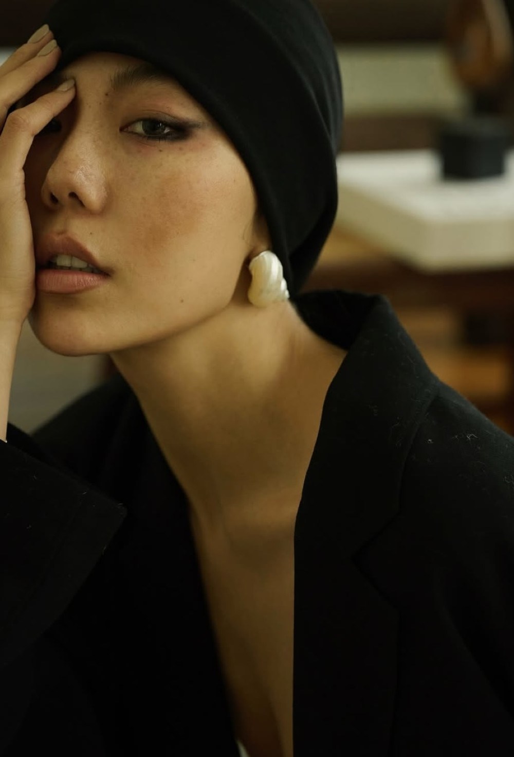 Серьги из морской раковины - фото 137380