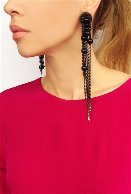 клипсы ассиметричные с натуральным агатом - фото 19993 клипсы ассиметричные с натуральным агатом - фото 19993