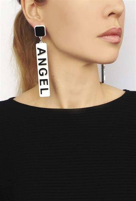 серьги ANGEL/DEVIL - фото 20060