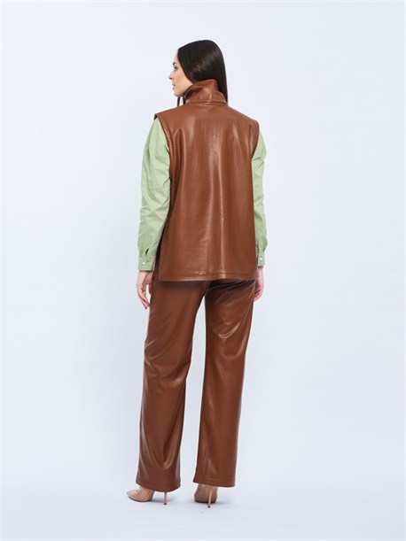 Брюки-трубы - фото 22523