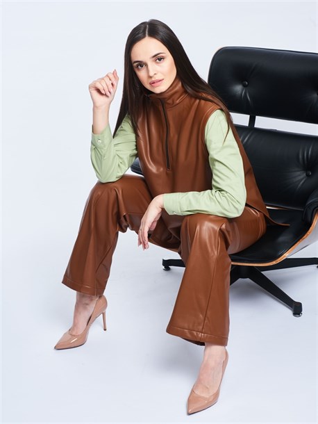 Брюки-трубы - фото 22526