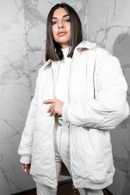 куртка молочная - фото 23207 куртка молочная - фото 23207