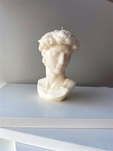 Свеча из соевого воска "Давид" - фото 24445