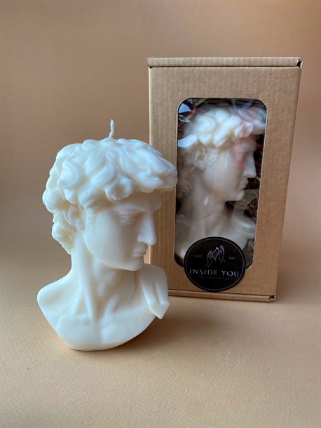 Свеча из соевого воска "Давид" - фото 25361