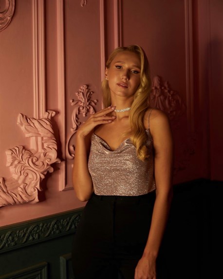 кроп-топ Anne - фото 26140