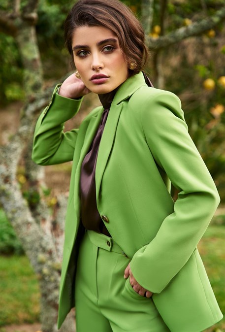 Жакет с двумя пуговицами - фото 26908