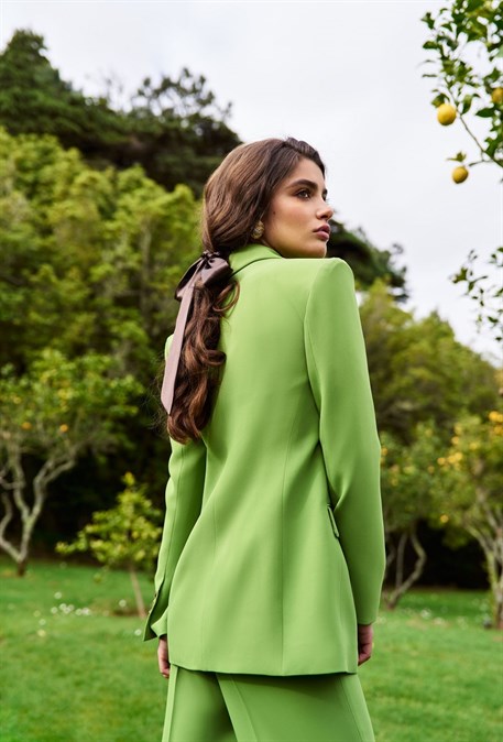 Жакет с двумя пуговицами - фото 26909