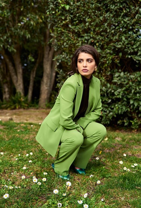 Жакет с двумя пуговицами - фото 26911