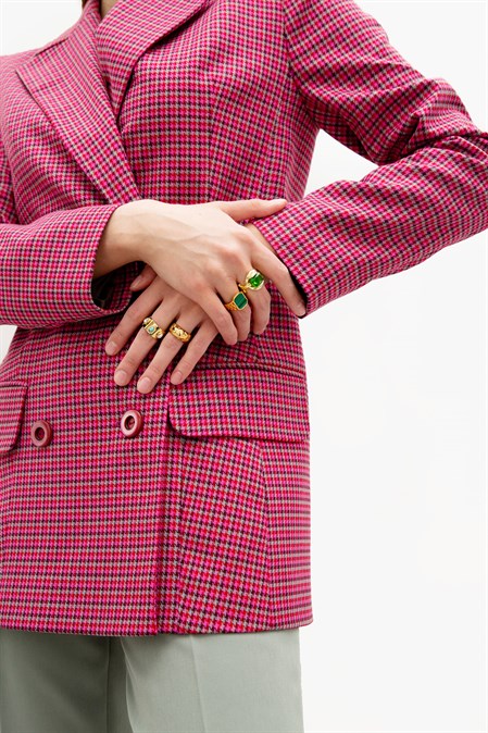 Жакет двубортный - фото 28647