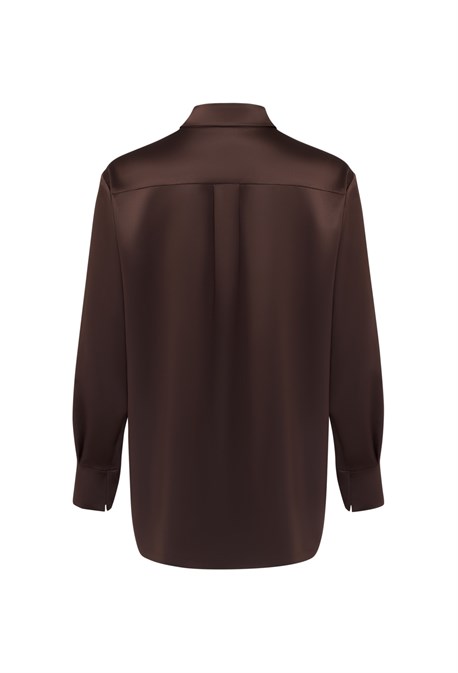 Шелковая рубашка - фото 30123