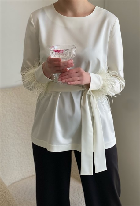 Шелковая блузка - фото 30139