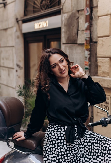 Шелковая рубашка - фото 30154