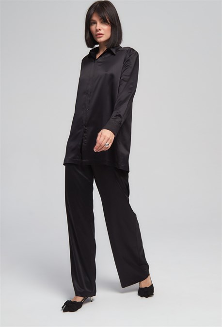 Шелковая рубашка - фото 30159