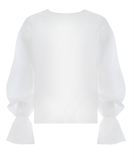 Блуза из органзы - фото 32681