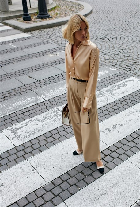 Брюки широкие - фото 32746