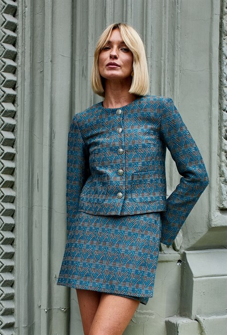 Юбка на запах - фото 32754