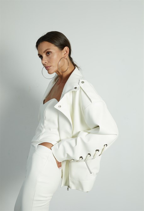 Косуха со шнуровкой - фото 33288