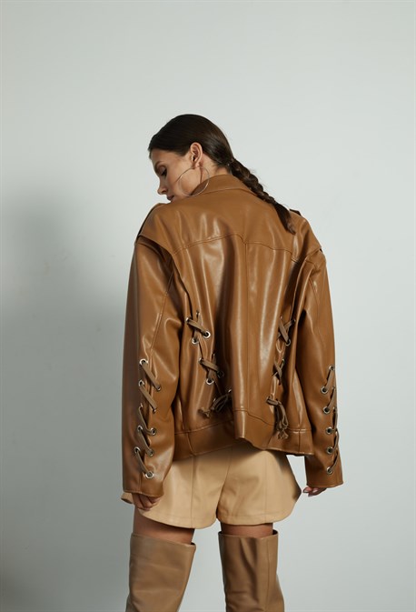 Косуха со шнуровкой - фото 33291