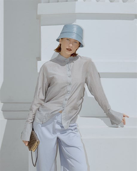 панама кожаная - фото 33568