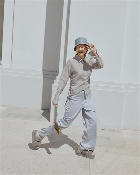 рубашка с завязками - фото 33597