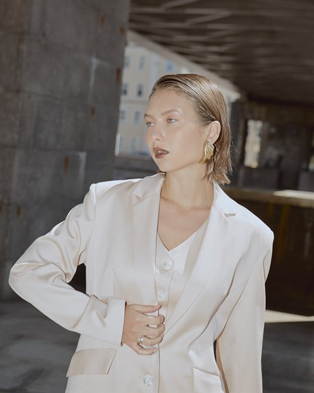 жакет свободного силуэта - фото 33611