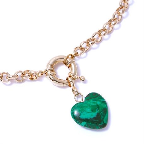 Колье Marble Heart - фото 34028