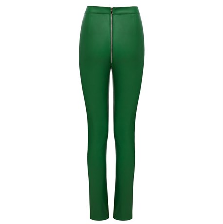 Леггинсы эко-кожа (молния сзади) - фото 34978