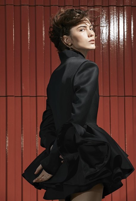 Жакет с баской - фото 35259