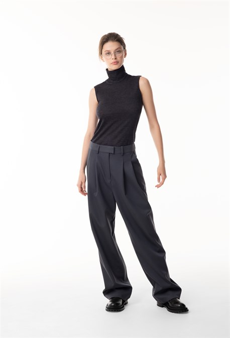 Брюки V loose deep grey - фото 36206