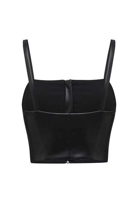 Топ  Black Leather - фото 37162