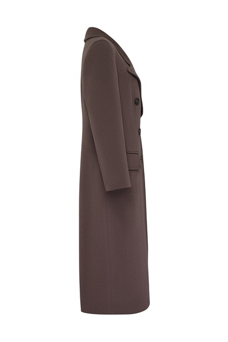 Полуприталенное пальто - фото 37442